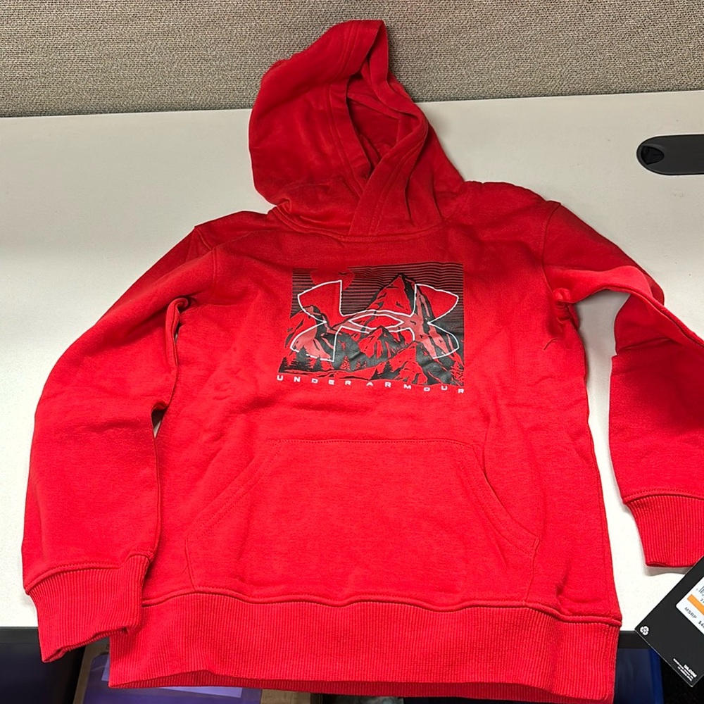 Under Armor hooded sweatshirt for kids